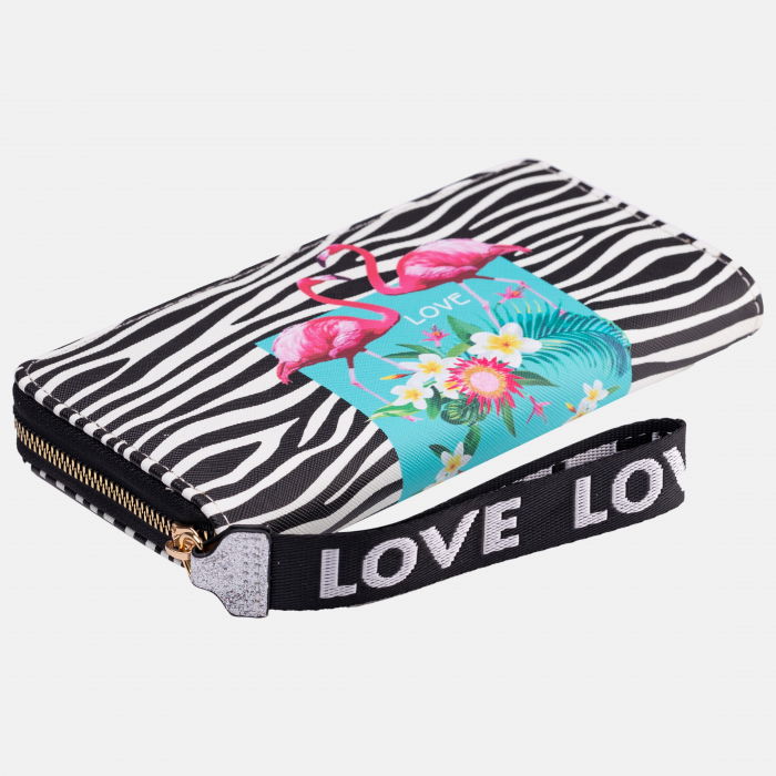 Portofel Flamingo Shopika | Accesoriu Unic Damă