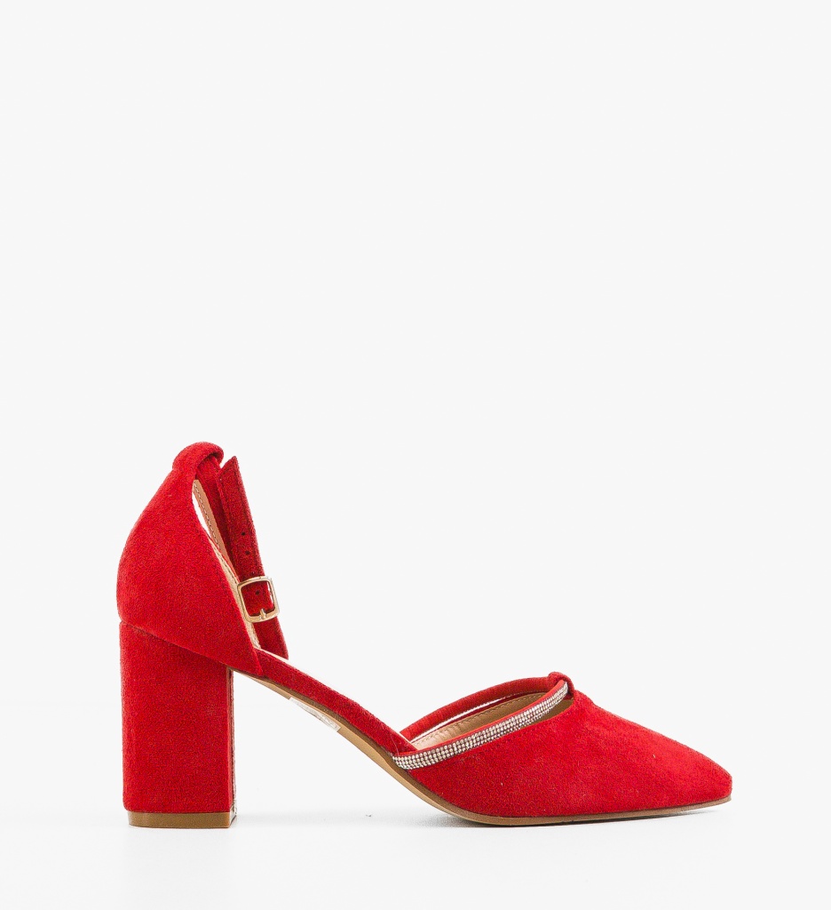 Pantofi Kasya Rosii | Eleganță și Stil - imagine 10