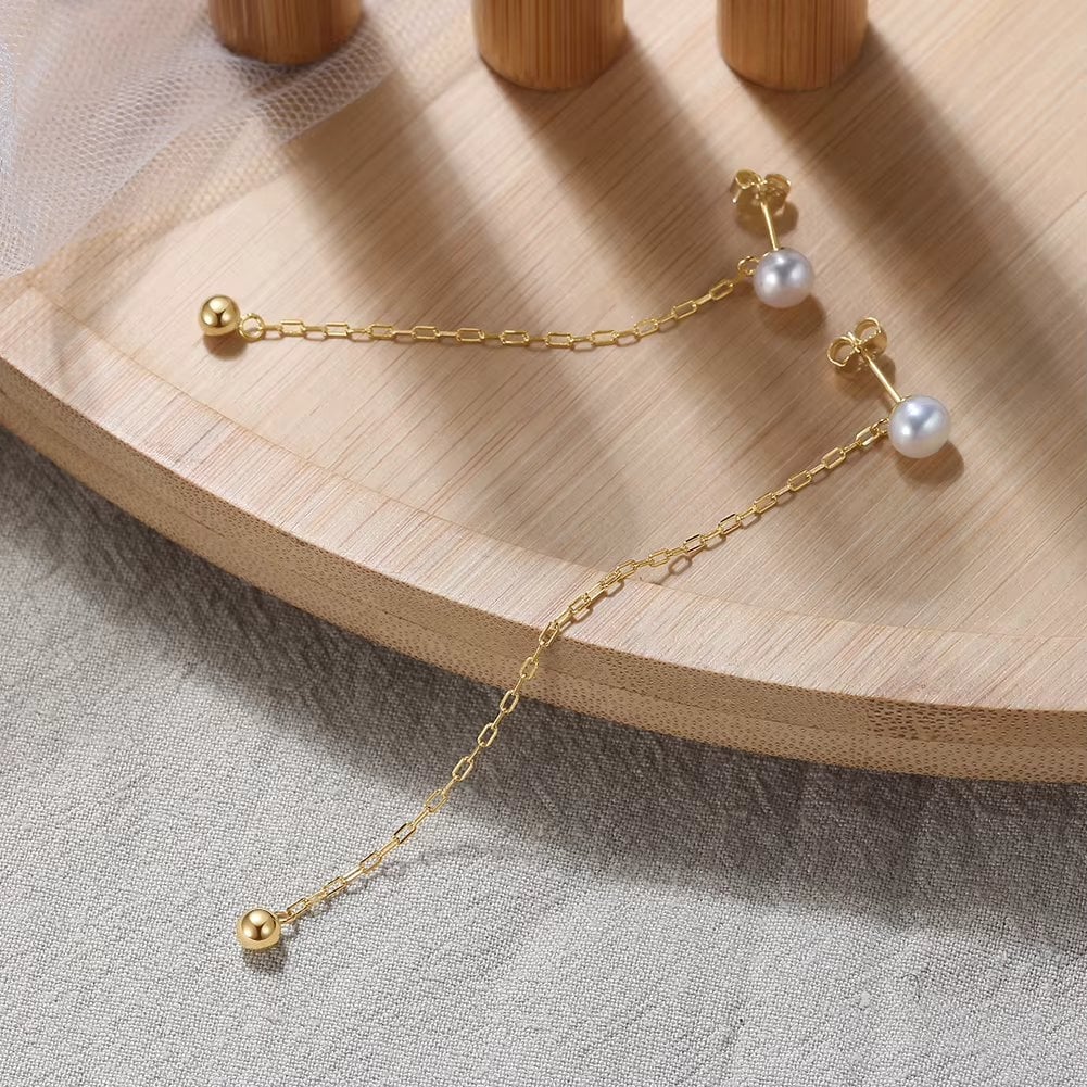 Cercei Delis Argint cu Perlă - Eleganță Naturală - imagine 4