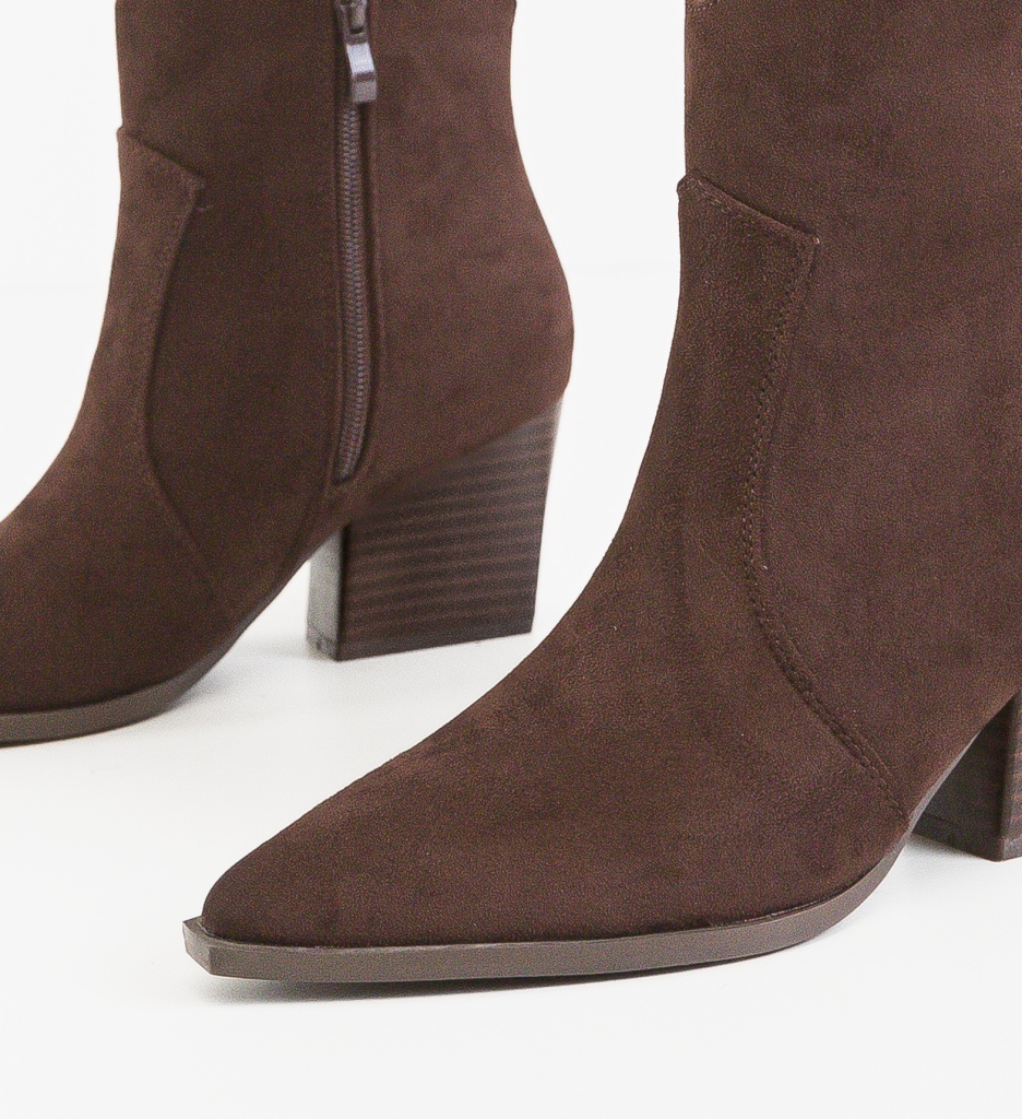 Botine Dama Brebly Maro - Eleganță și Confort - imagine 4