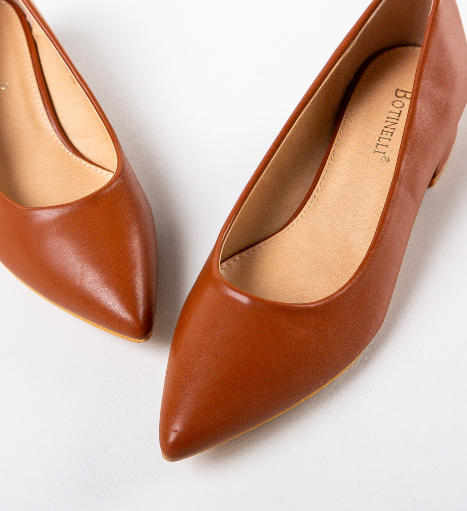 Pantofi Dama Rudd cu Toc Elegant - imagine 4