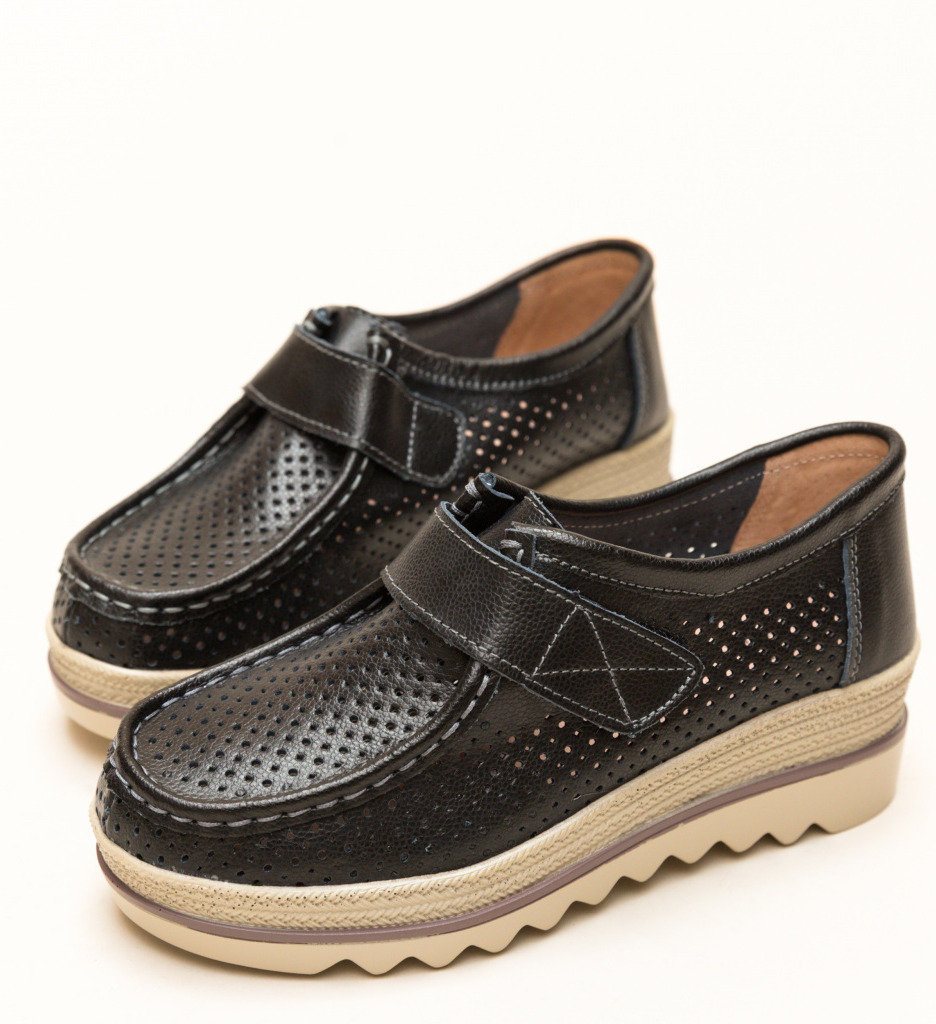 Pantofi Casual Histria Negri | Stil și Confort - imagine 7