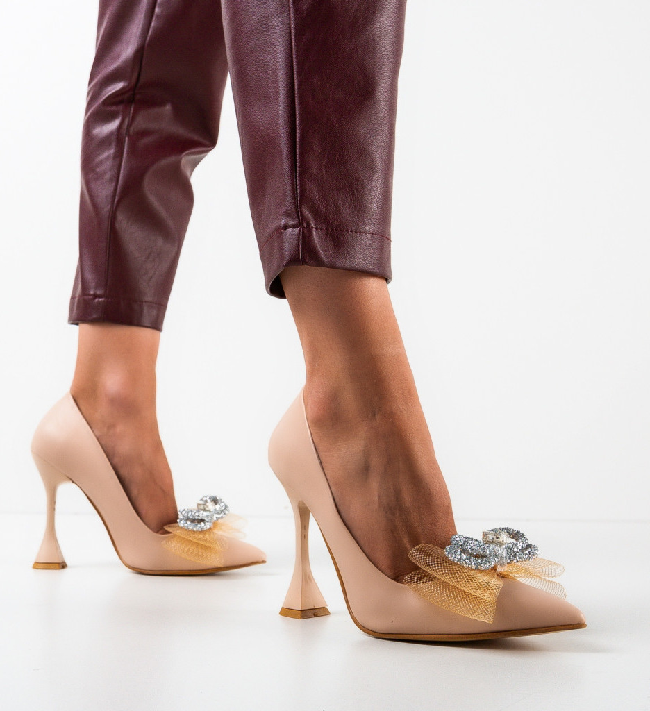 Pantofi Oska Nude - Eleganță și Stil - imagine 3