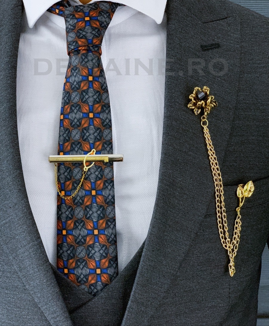 Cravată Bărbați Elegantă A8674 Stil Clasic