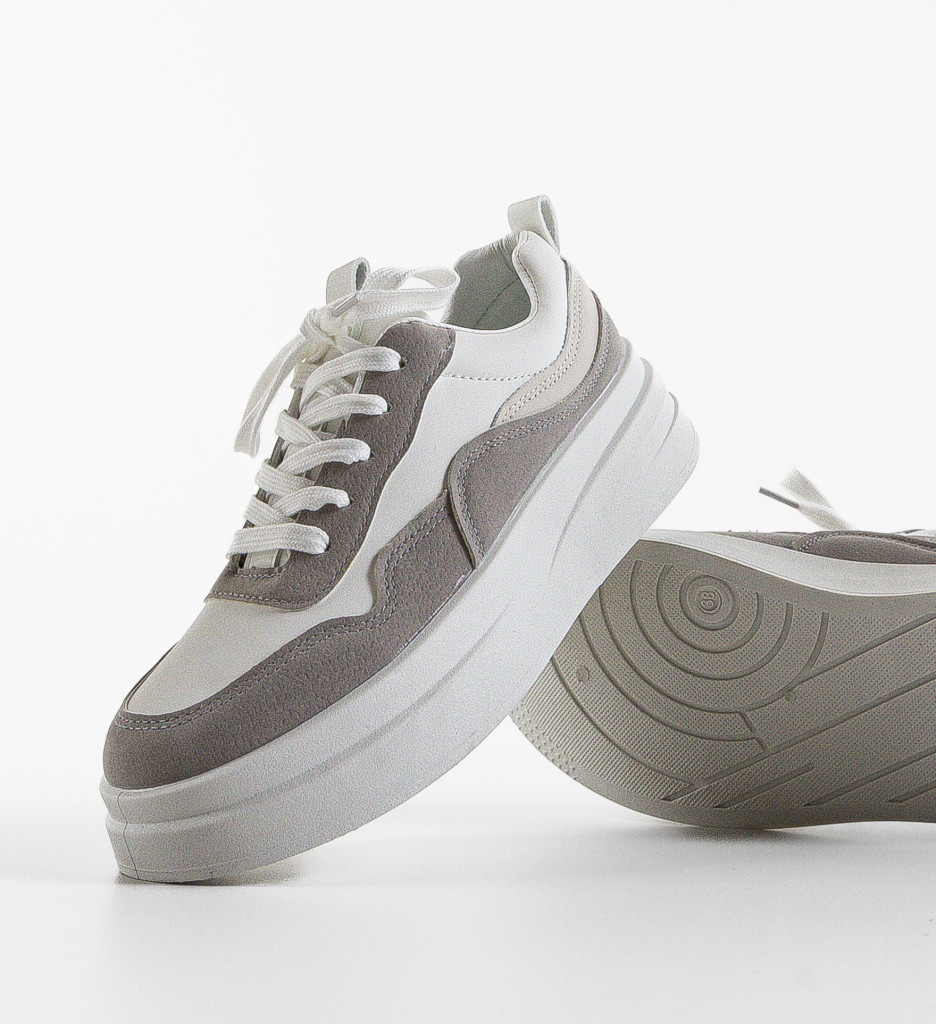 Sneakers Oradela Gri 2 - Confort și Stil - imagine 6