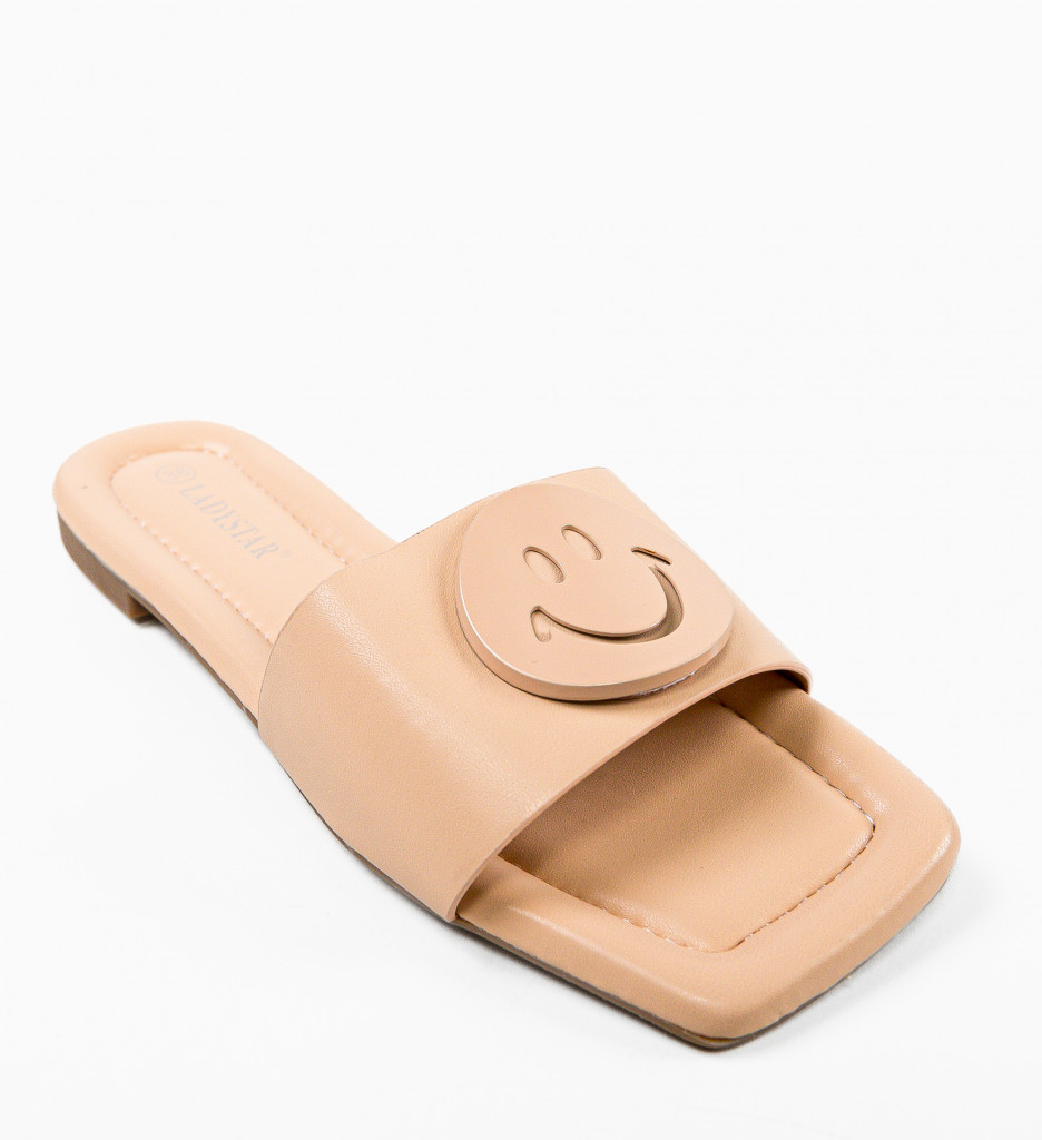 Papuci Dama Indigo Nude - Confort și Stil