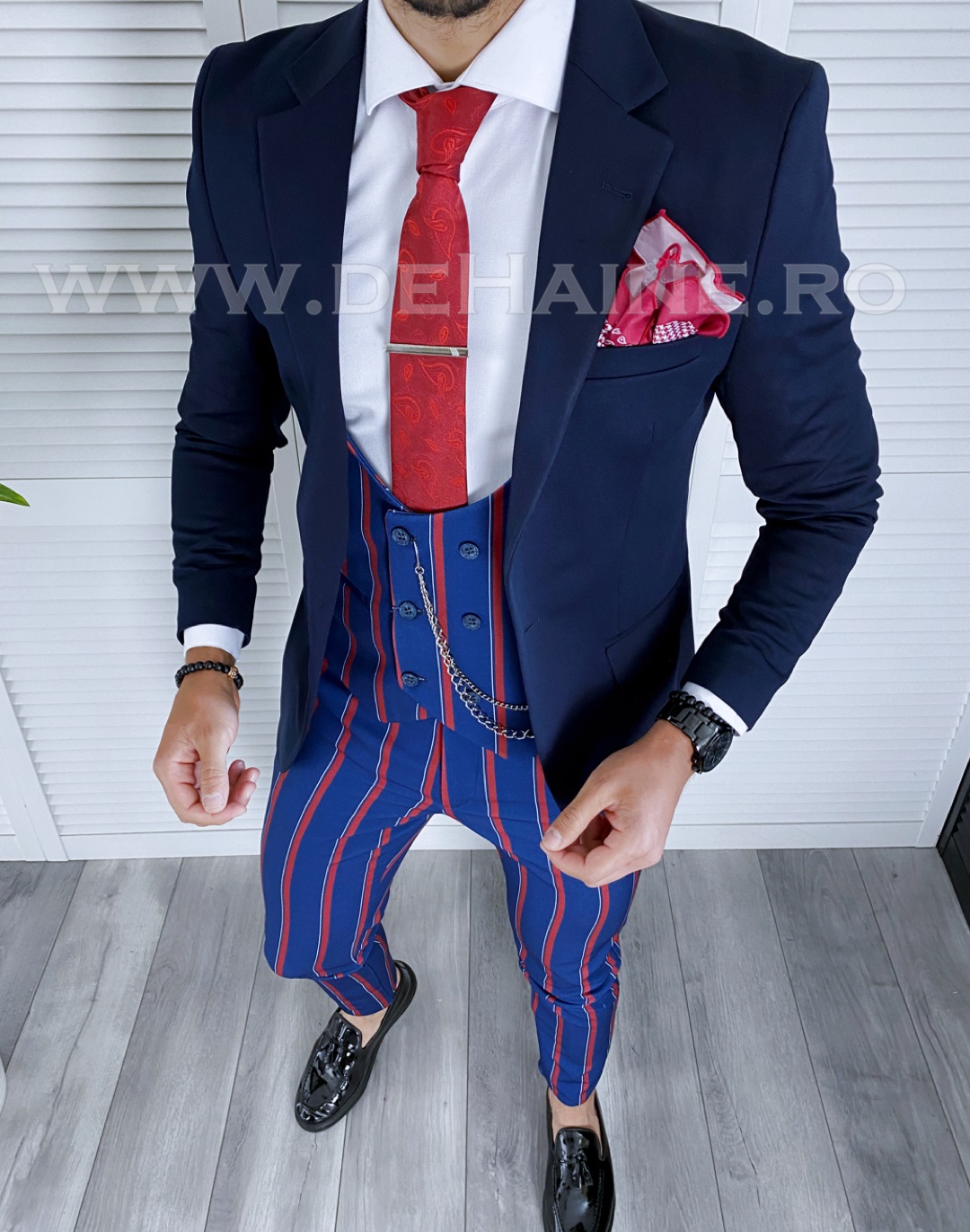 Tinuta Barbati Smart Casual 5 Piese Slim Fit