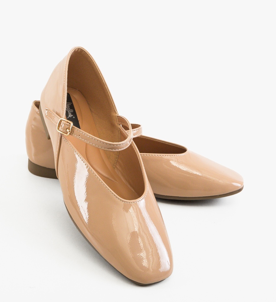 Balerini Dama Perre Bej Eleganți și Confortabili - imagine 8
