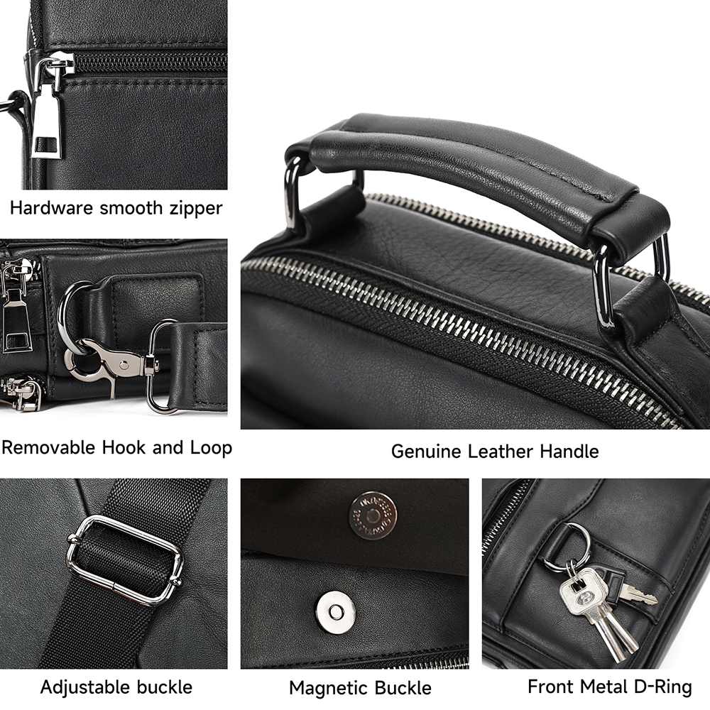 Geanta Nexar GT3808 Piele Naturala Barbati - imagine 4