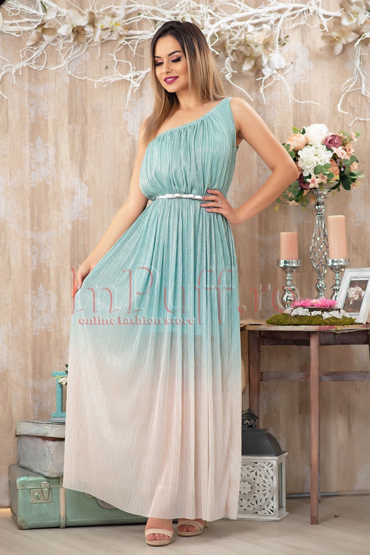 Rochie Pretty Girl Eleganta Degrade de Seară