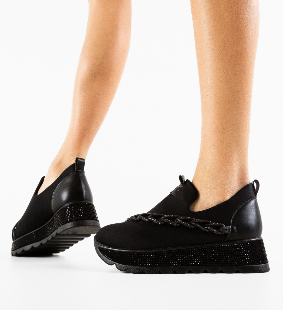 Sneakers Andala Negri - Confort și Stil - imagine 4