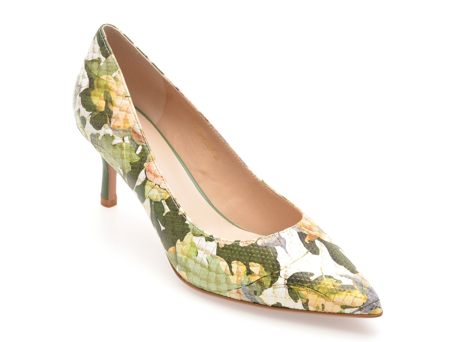 Pantofi EPICA E76 Multicolor din Piele Naturală