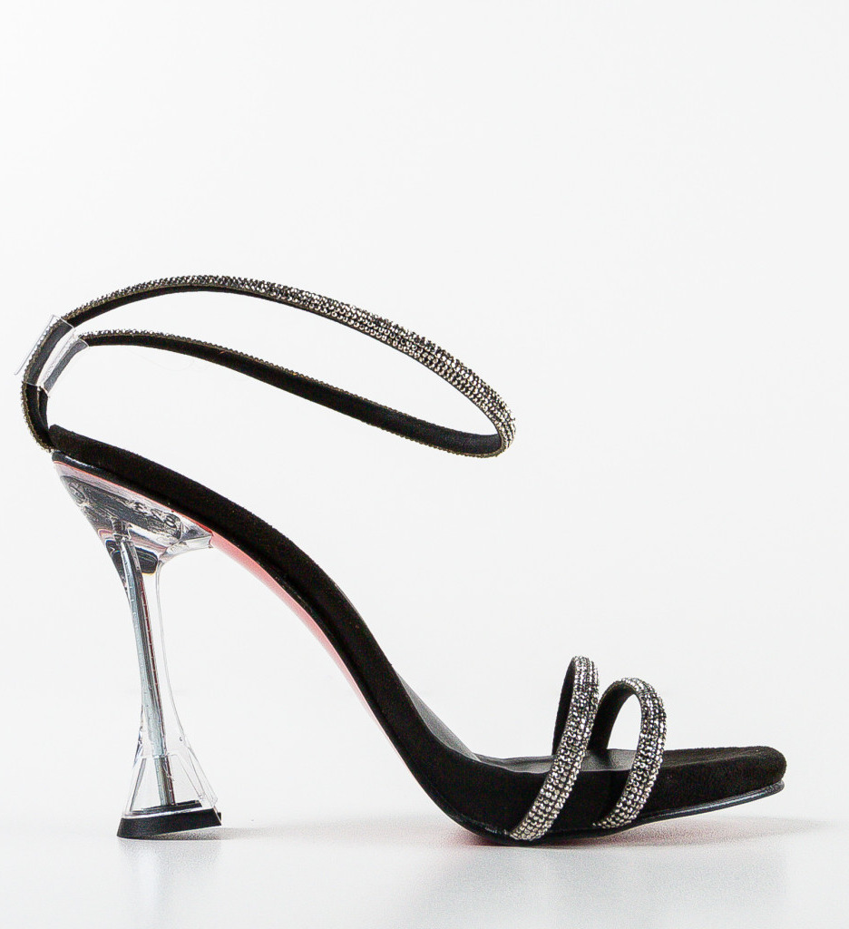 Sandale Dama Ardelek Negre - Eleganta Asigurata - imagine 3