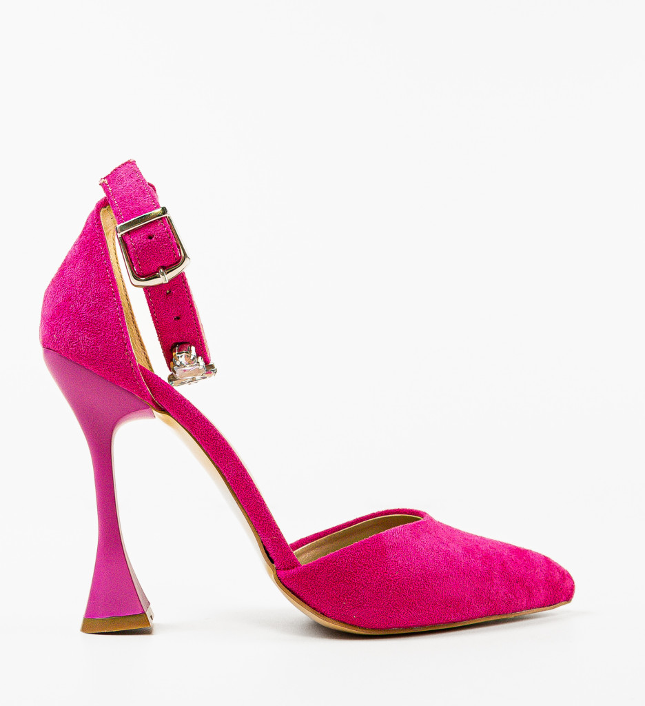 Pantofi cu Toc Fuchsia Kobe | Stil Vibrant - imagine 5