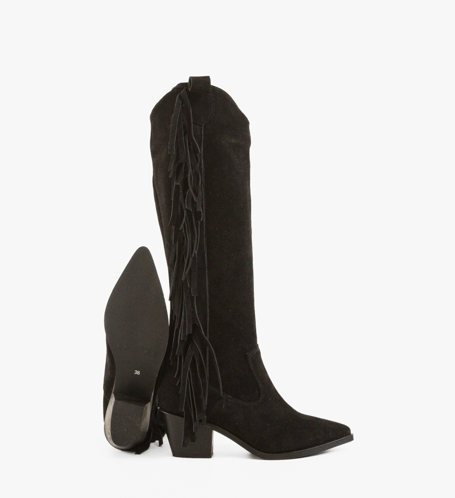 Cizme Dama Lolyha Negre | Eleganță și Confort - imagine 7