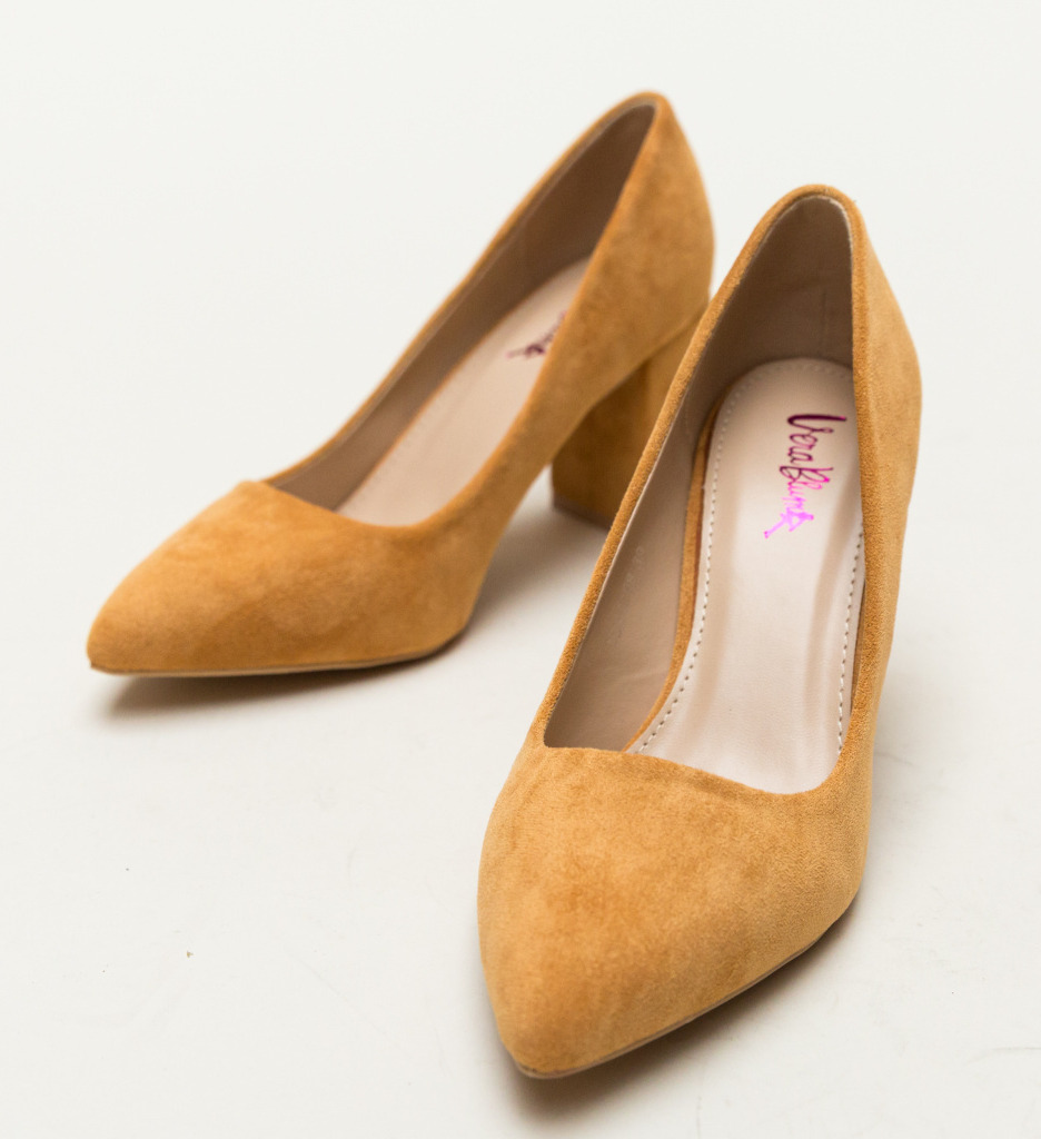 Pantofi Faulker Camel Eleganți și Versatili - imagine 5