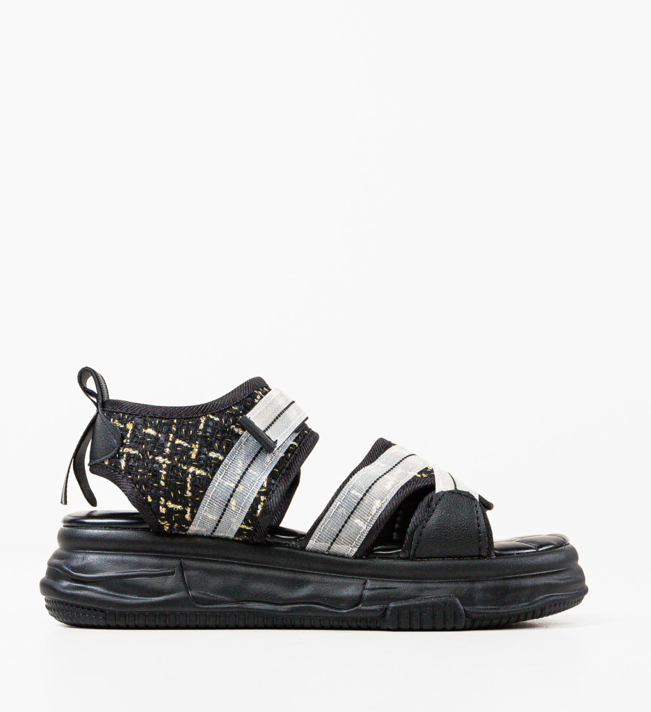 Sandale Dama Criseid Negre | Eleganță și Confort - imagine 4