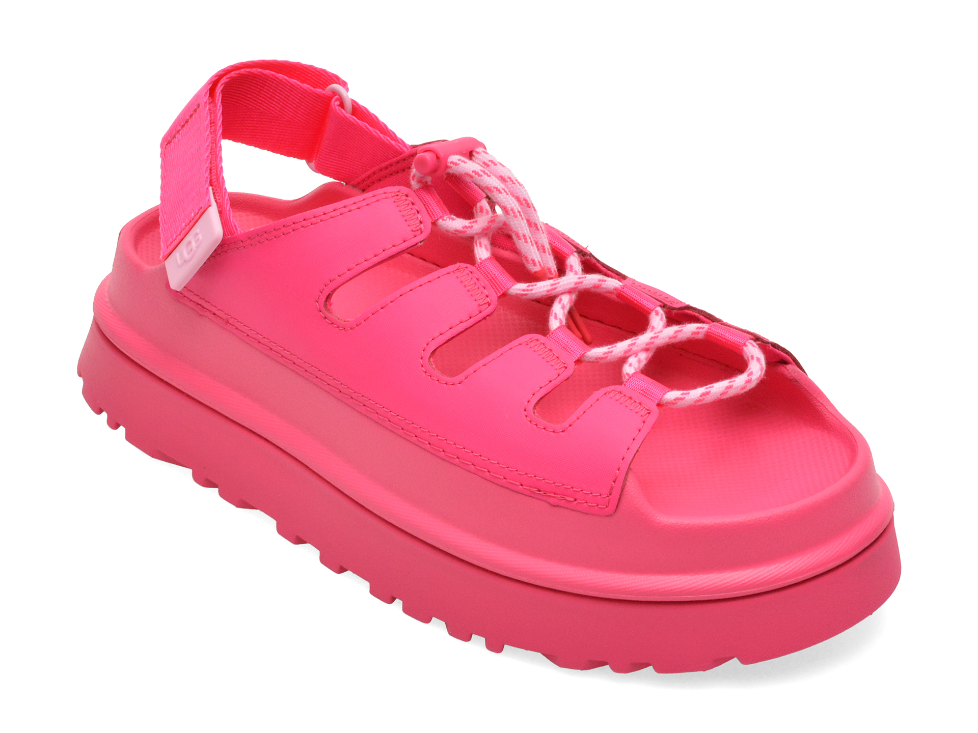 Sandale UGG Fucsia din Piele Naturală | Confort și Stil