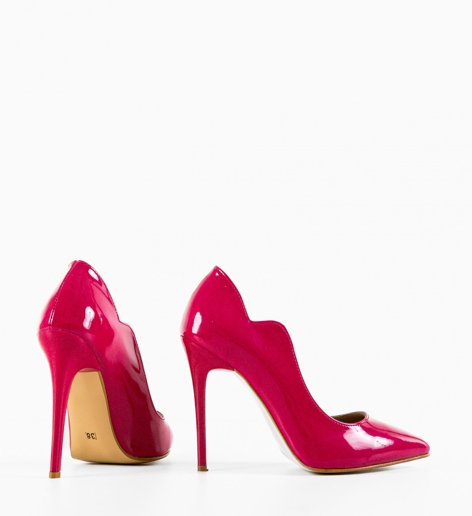 Pantofi Dama Tichon Fuchsia - Stil Remarcabil - imagine 6