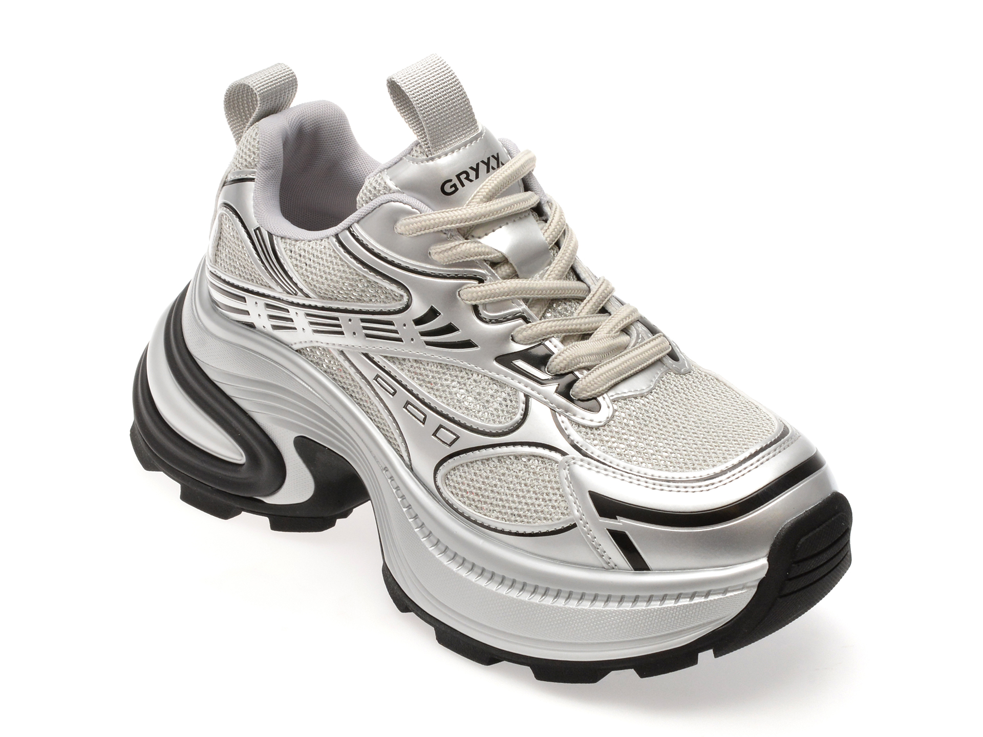 Pantofi Sport Gryxx Argintii - Confort și Stil
