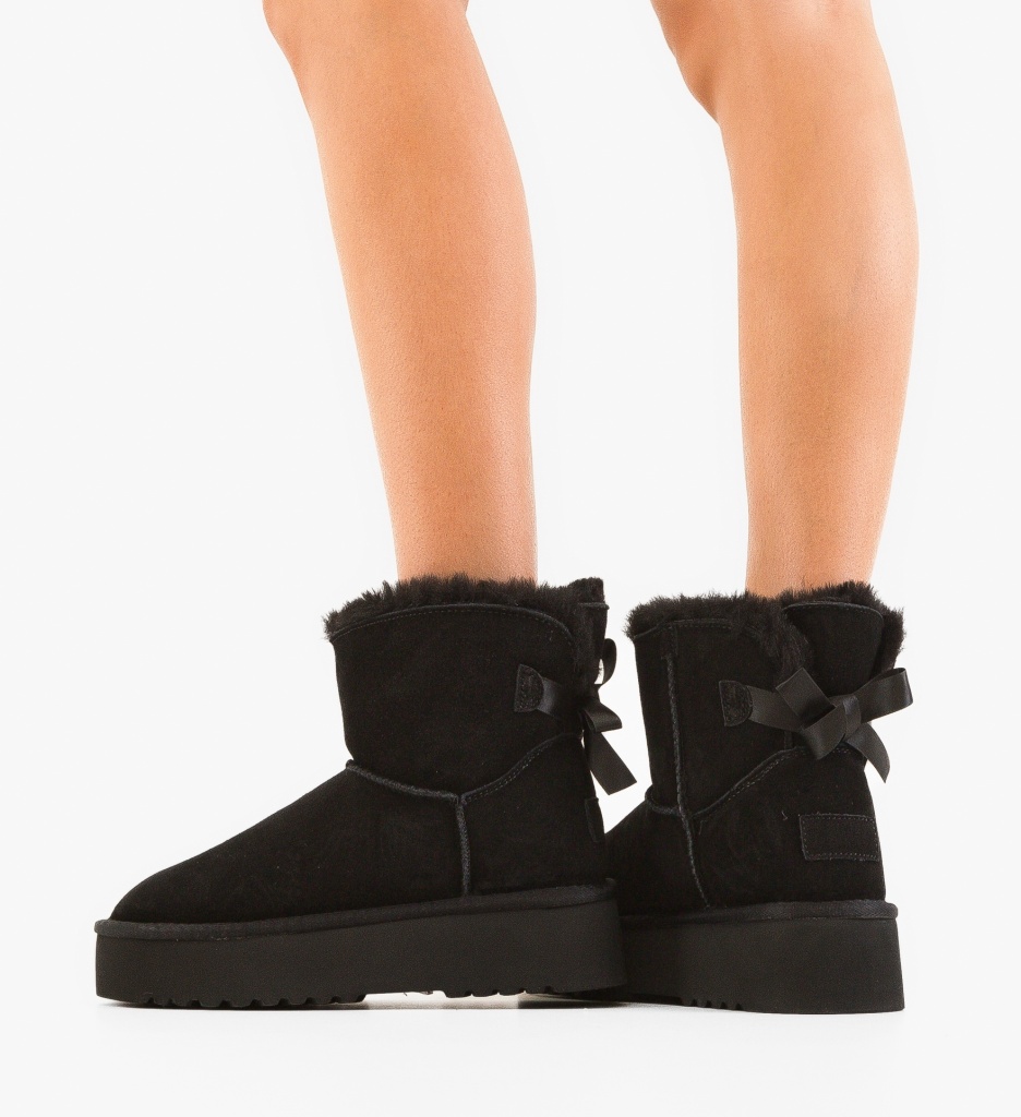 Cizme Ug Reran Negre - Confort și Stil Urban - imagine 3