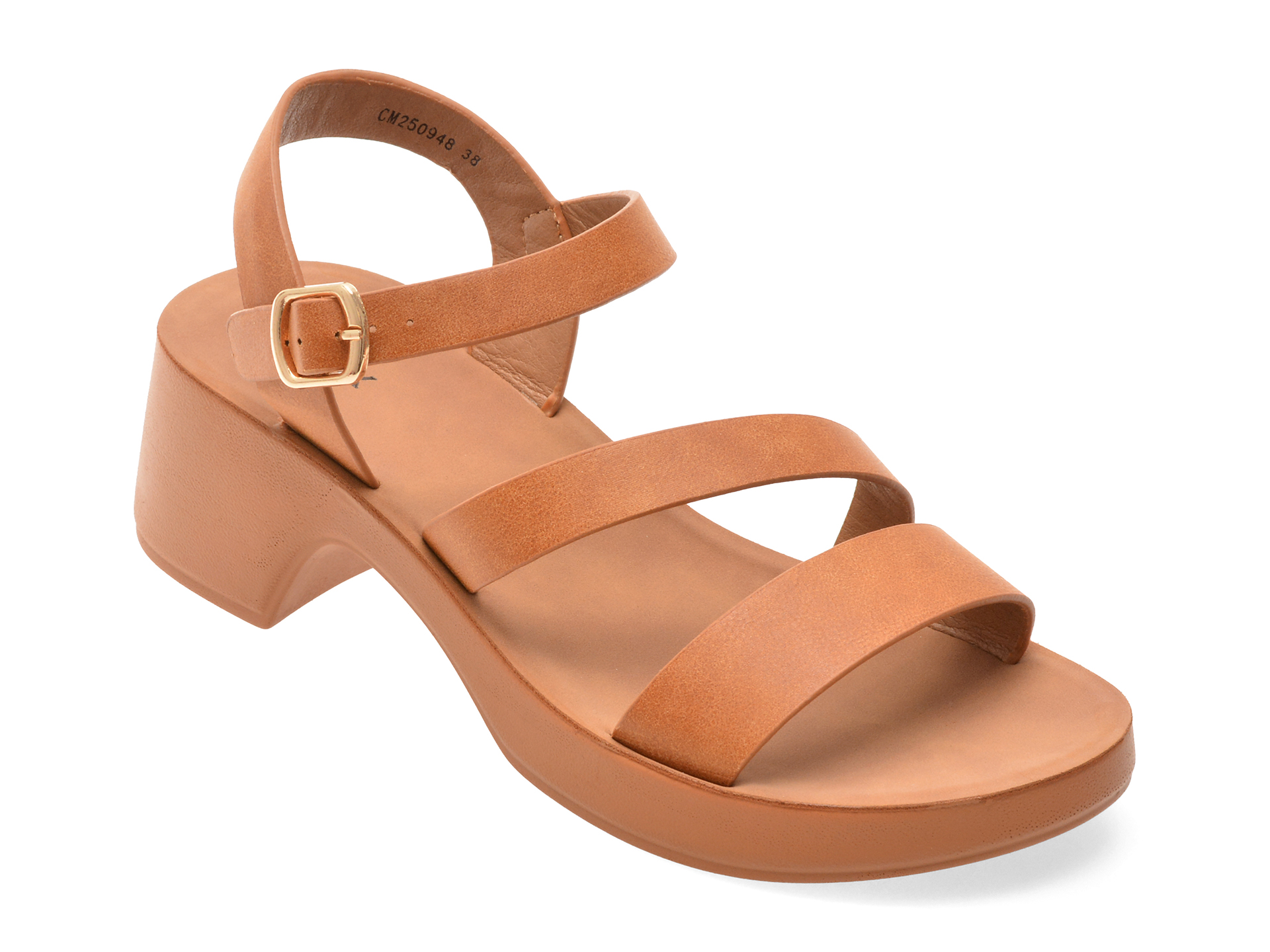 Sandale GRYXX 948 Maro Piele Naturală Elegante