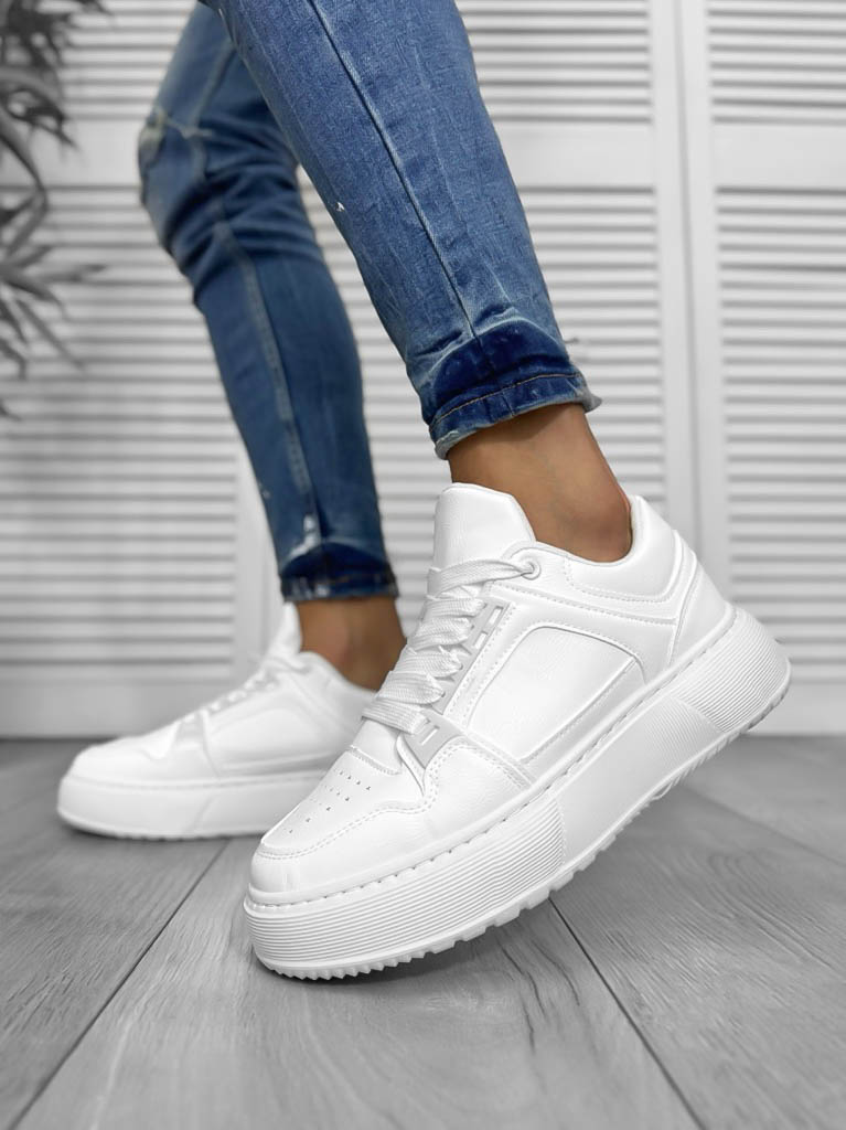 Adidași Casual Bărbați Albi M01