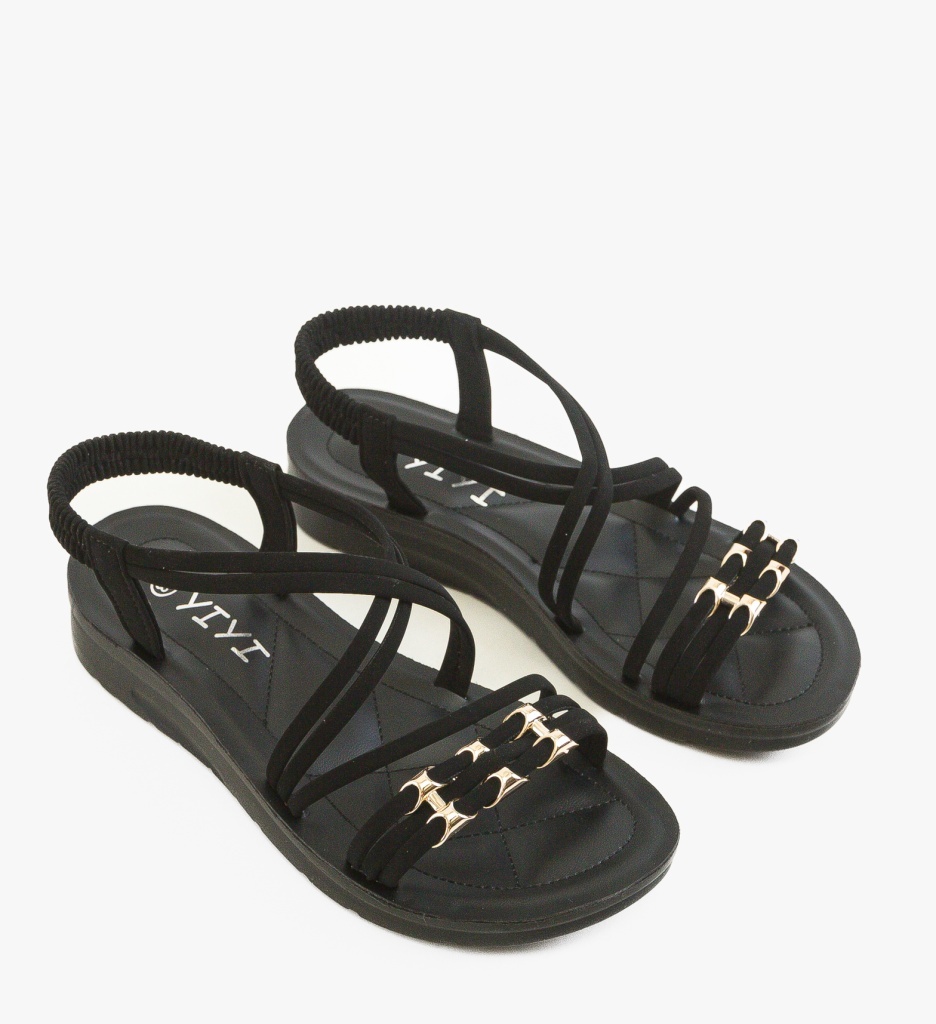 Sandale Dama Rollins Negre - Eleganță și Confort - imagine 3