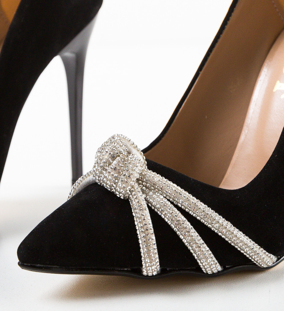 Pantofi dama Mogles Negri - Eleganți și confortabili - imagine 8