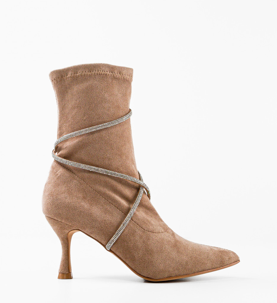 Botine Dama Naomi Bej | Eleganță și Confort - imagine 5