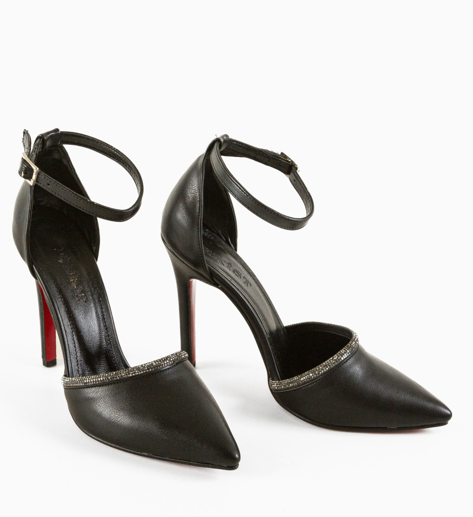 Pantofi Varay Negri - Eleganță și Stil - imagine 7