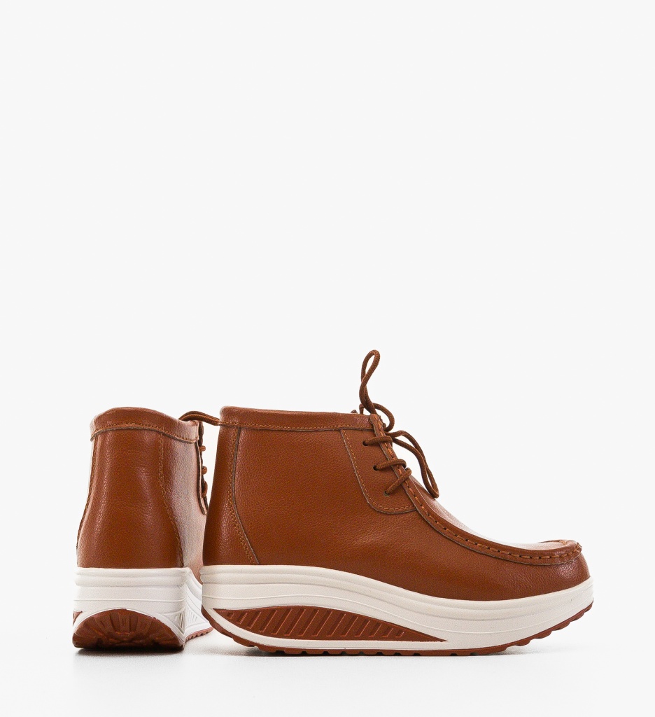 Pantofi Vinto Camel - Confort Zilnic Garantat - imagine 4