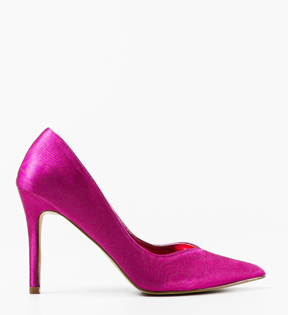 Pantofi cu toc Blada Fuchsia - Eleganță și Stil - imagine 5