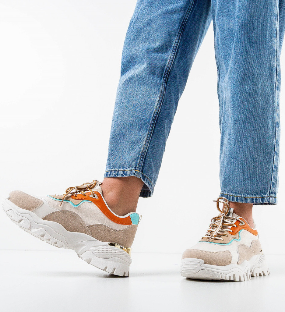 Pantofi Sport Eamon Bej - Confort și Stil - imagine 2
