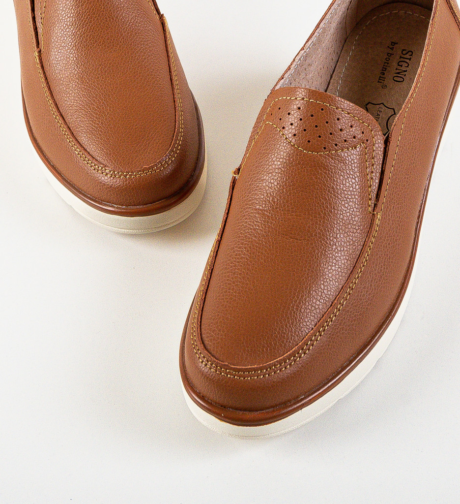 Pantofi Casual Sanam Camel - Confort și Stil - imagine 7