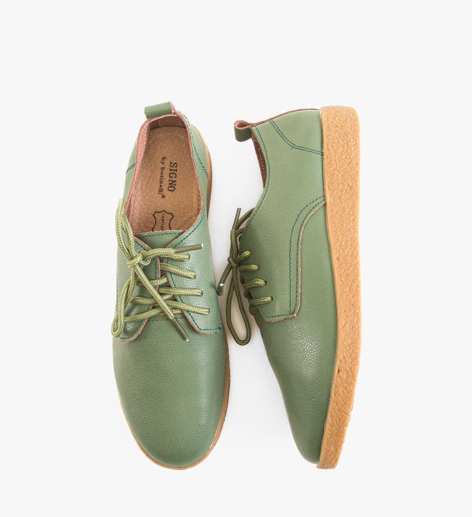 Pantofi Casual Sindre Verzi - Confort Zilnic - imagine 4