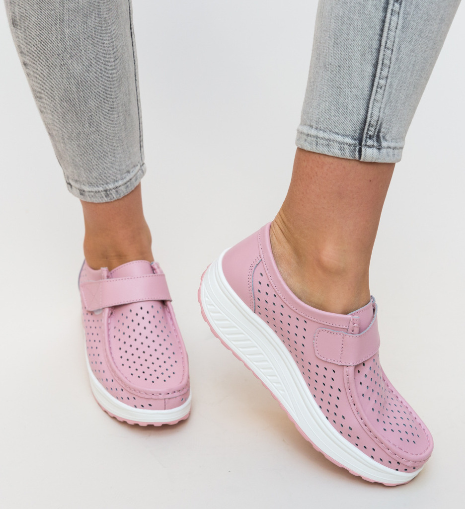 Pantofi Casual Bozta Roz - Confort și Stil Modern