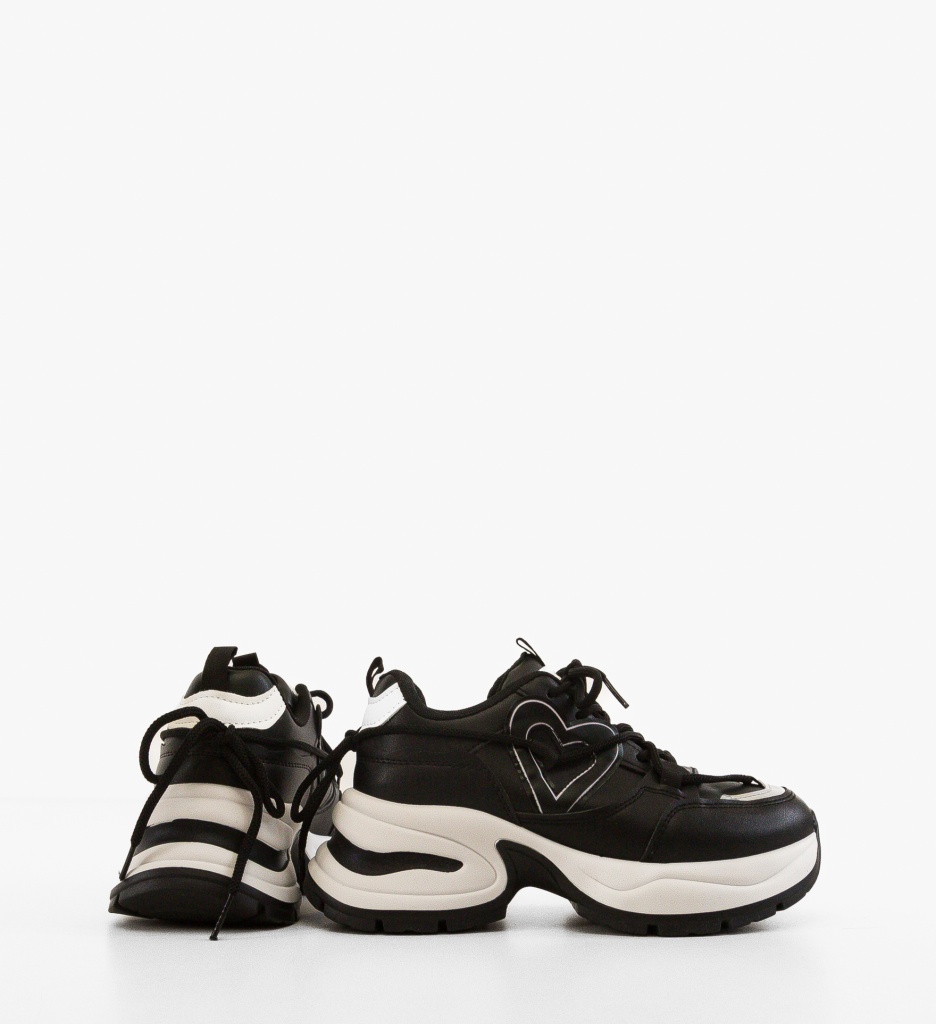 Sneakers Arjun Negru - Confort și Stil - imagine 5