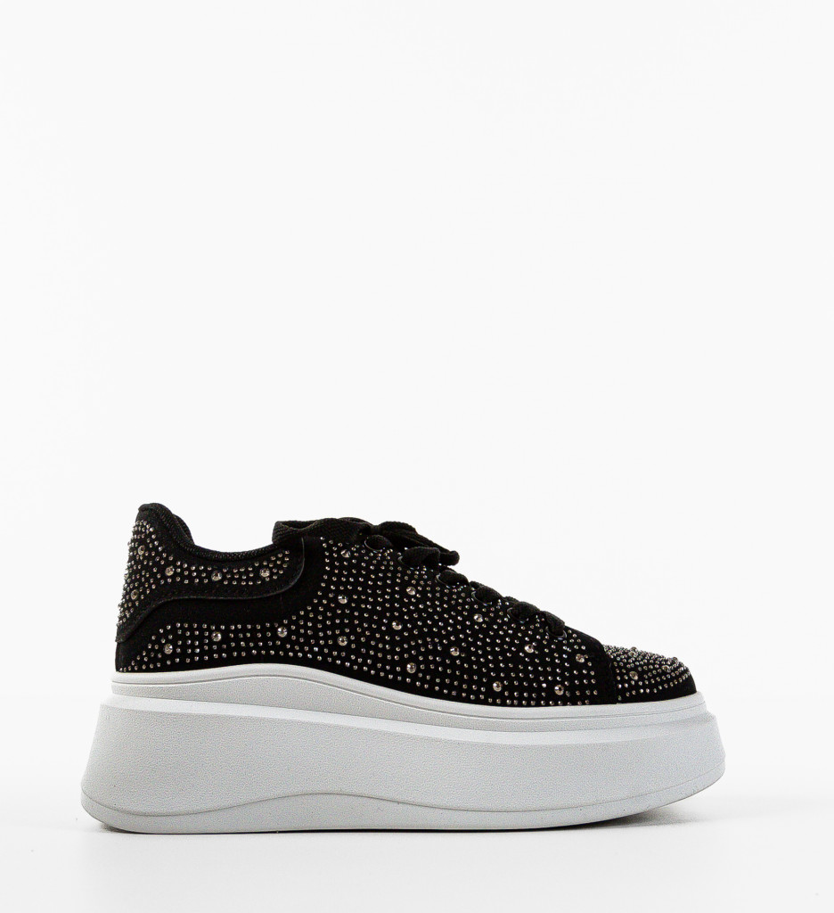 Sneakers Dama Picasso Negri - Stil și Confort - imagine 4