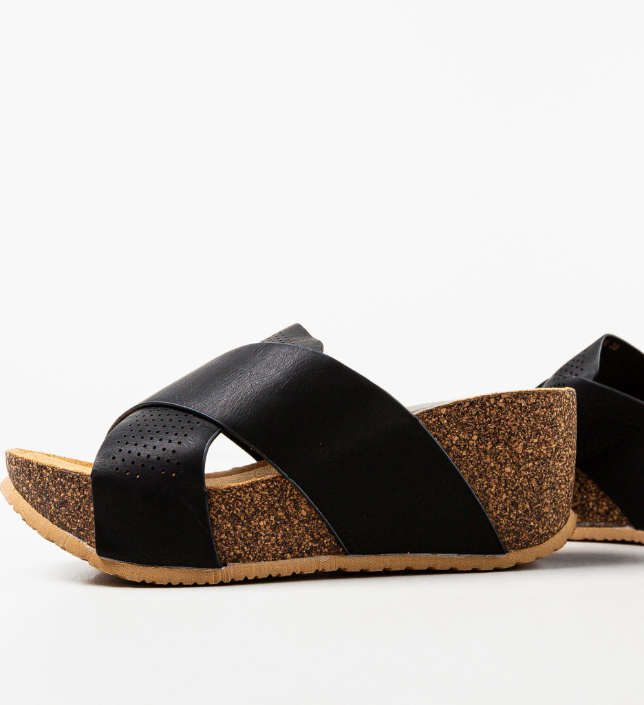 Platforme Dama Steffan Negre | Confort si Stil - imagine 7