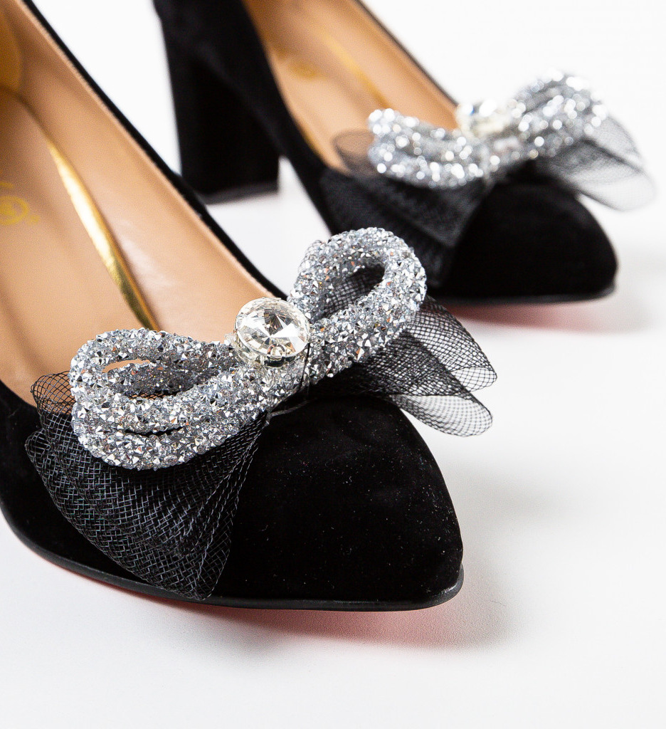 Pantofi Dama Scar Negri 2 | Eleganță Asigurată - imagine 7