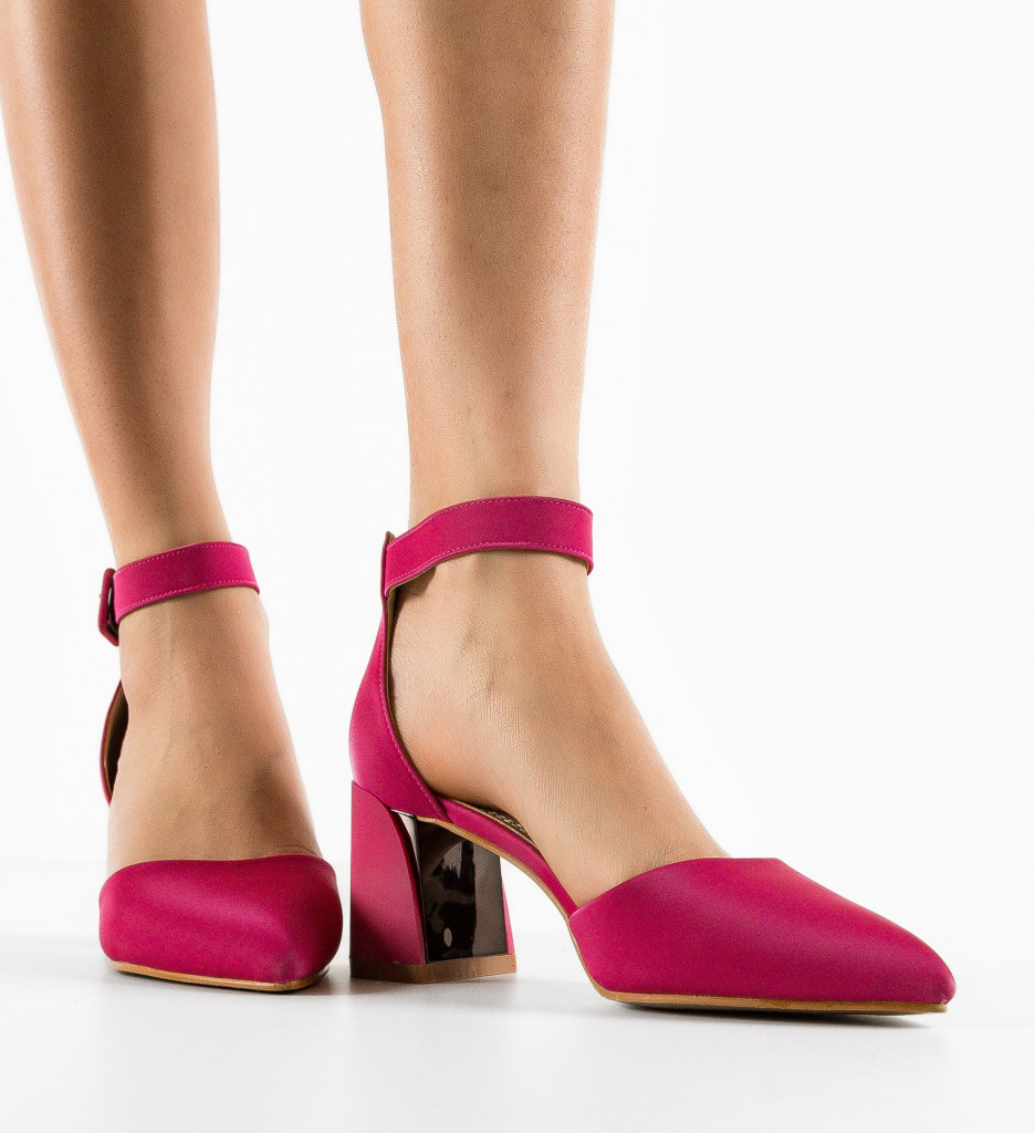 Pantofi Vandre Fuchsia - Eleganță și Stil - imagine 2