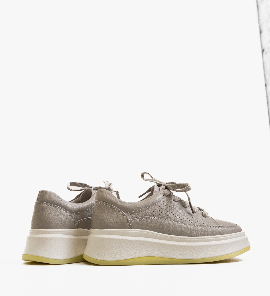 Sneakers Dama Ronda Gri | Confort & Stil Urban - imagine 4