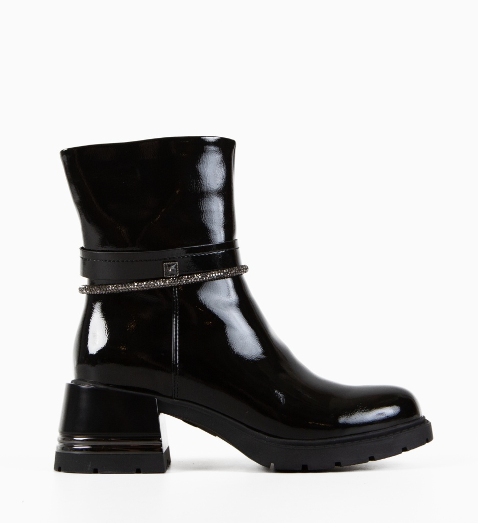 Ghete Dama Nutyo Negre | Eleganță și Stil - imagine 4