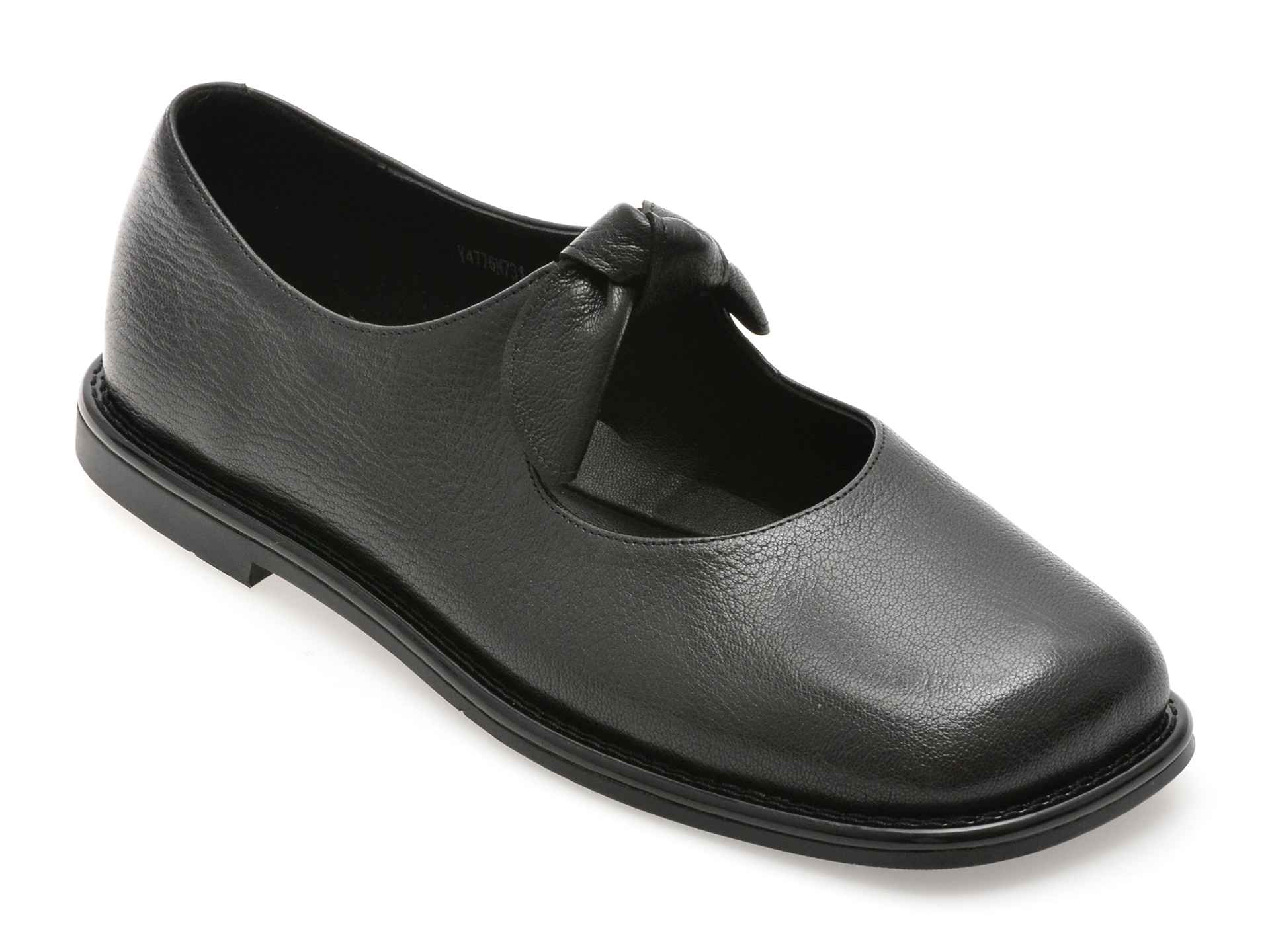 EPICA N731 - Pantofi negri din piele naturală