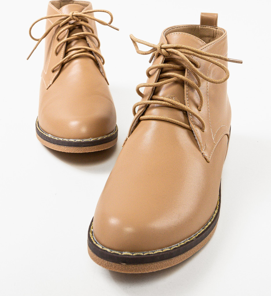 Ghete Dama Khaki | Confort & Stil Modern - imagine 6
