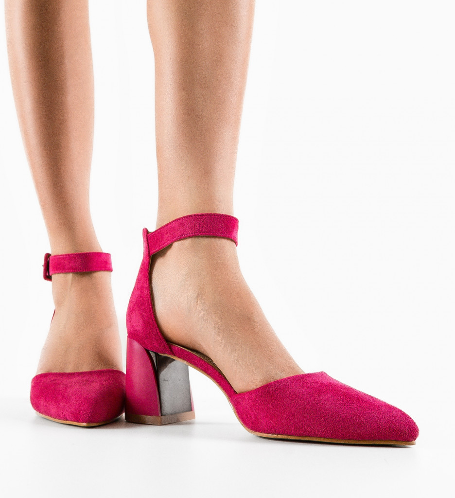 Pantofi Gora Fuchsia | Eleganță și Stil - imagine 2