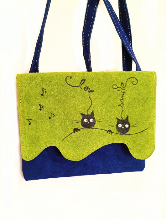 Geanta Unicat Handmade Pisicute | Shopika