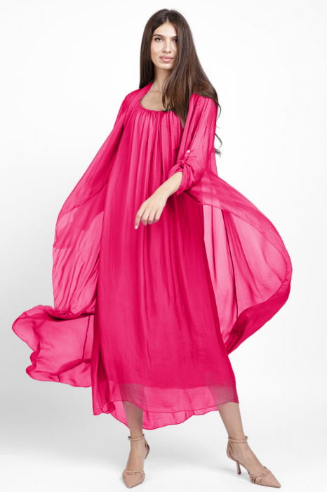 Compleu Eleg Shopika Rochie+Blazer Mătase