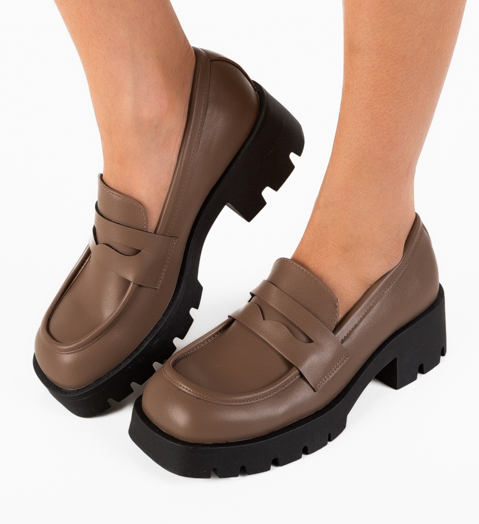 Pantofi Casual Madison Khaki - Confort și Stil - imagine 4